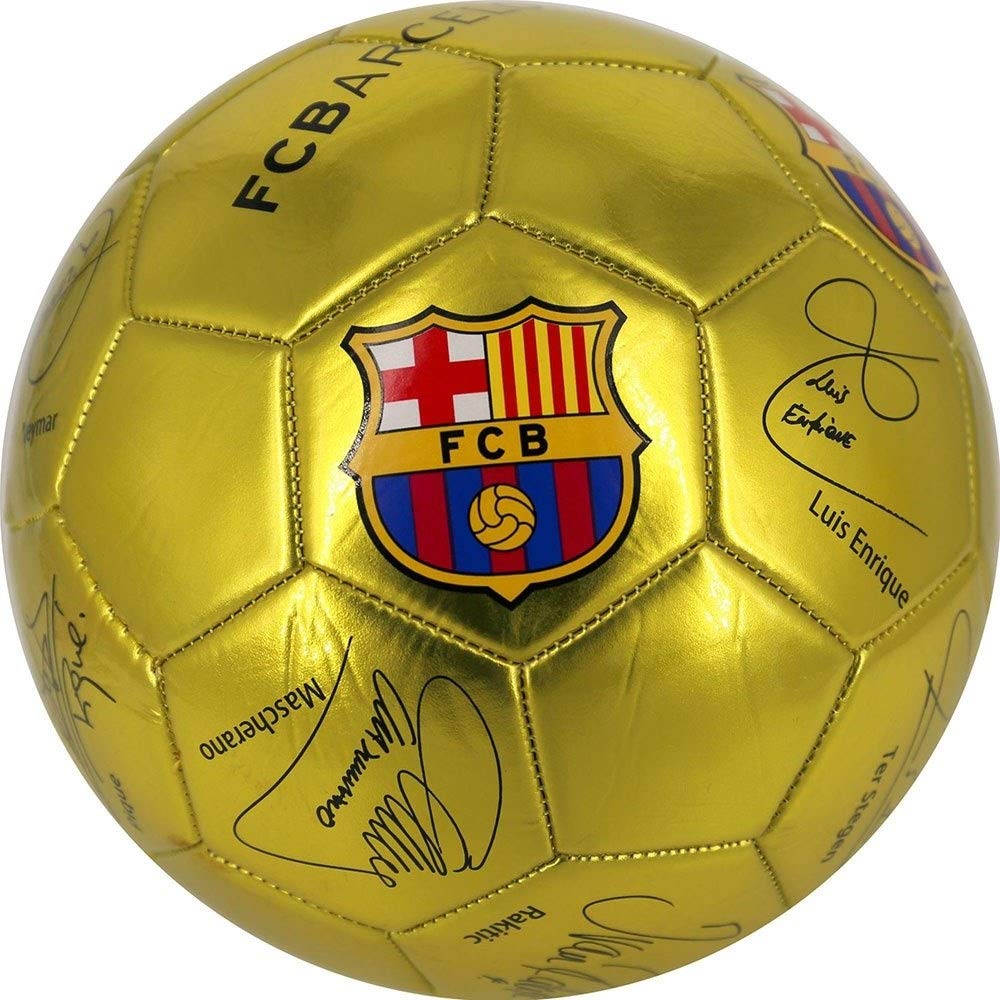 JIANWEI Barcelona Limited Edition No. 5 Football Primar- Und Sekundarschulbildung Spielball (regulär 11-Personen-System) (Color : Gold) Angebot bei HelloDeals