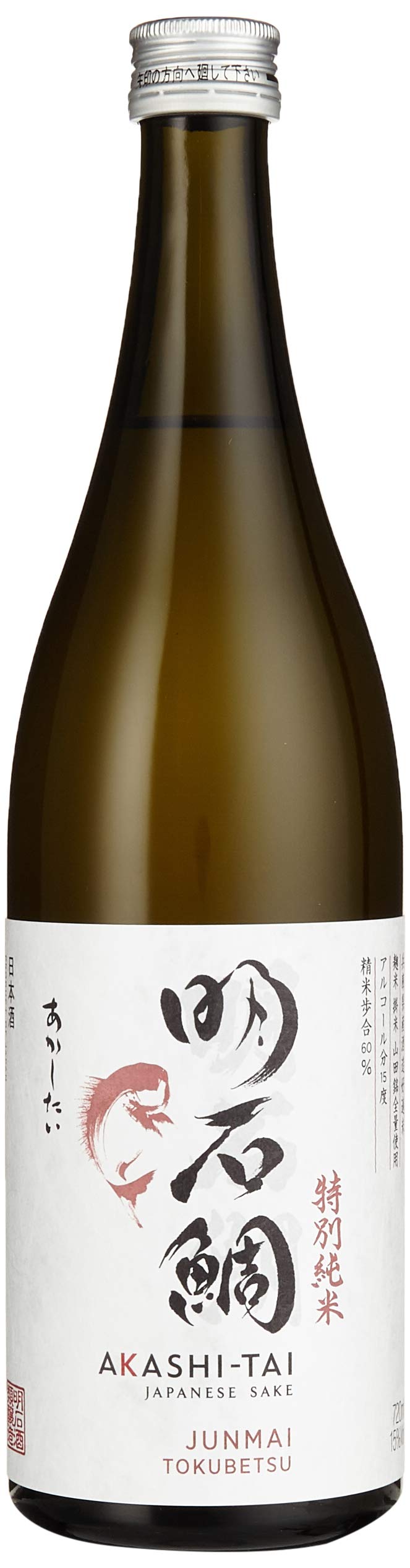 Akashi Sake Brewery Junmai Tokubetsu 15Prozentvol (1 x 0.72 l) Angebot bei HelloDeals