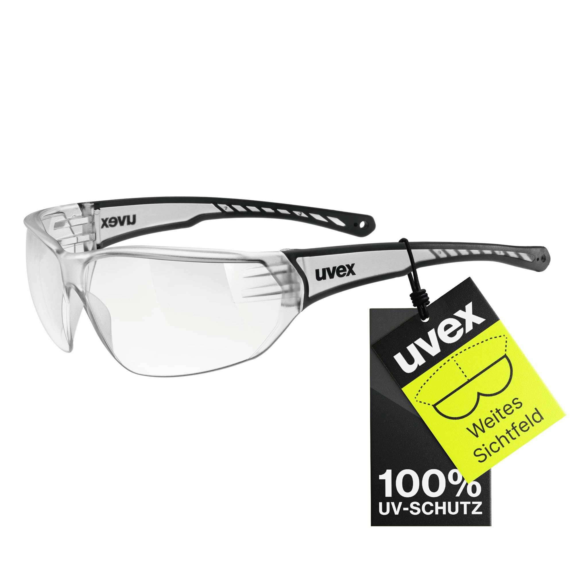 uvex Unisex Uvex Sportstyle 204 Sportbrille (1er Pack) Einheitsgröße Clear/Clear Angebot bei HelloDeals