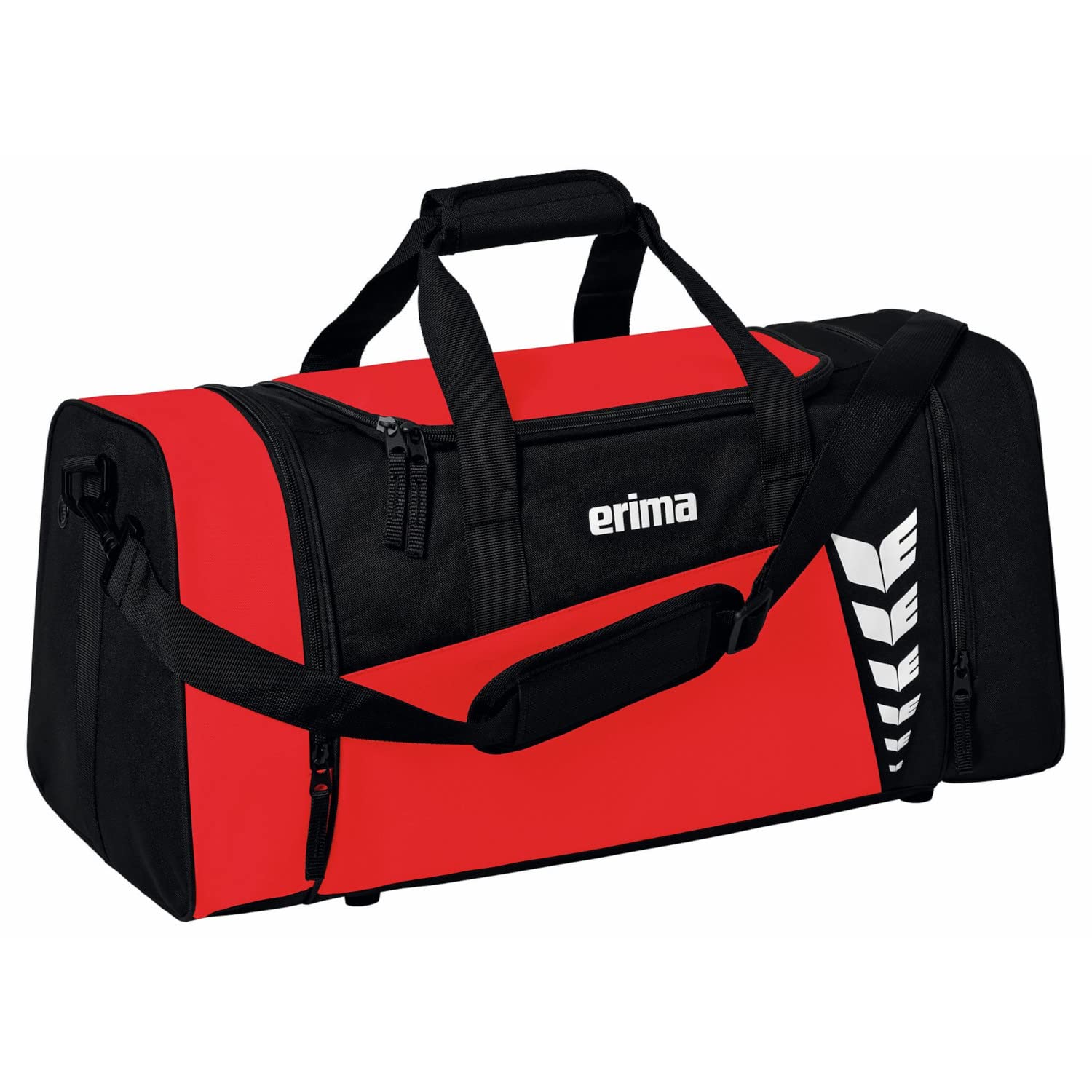 Erima Unisex Six Wings Sporttasche S Rot/Schwarz Angebot bei HelloDeals