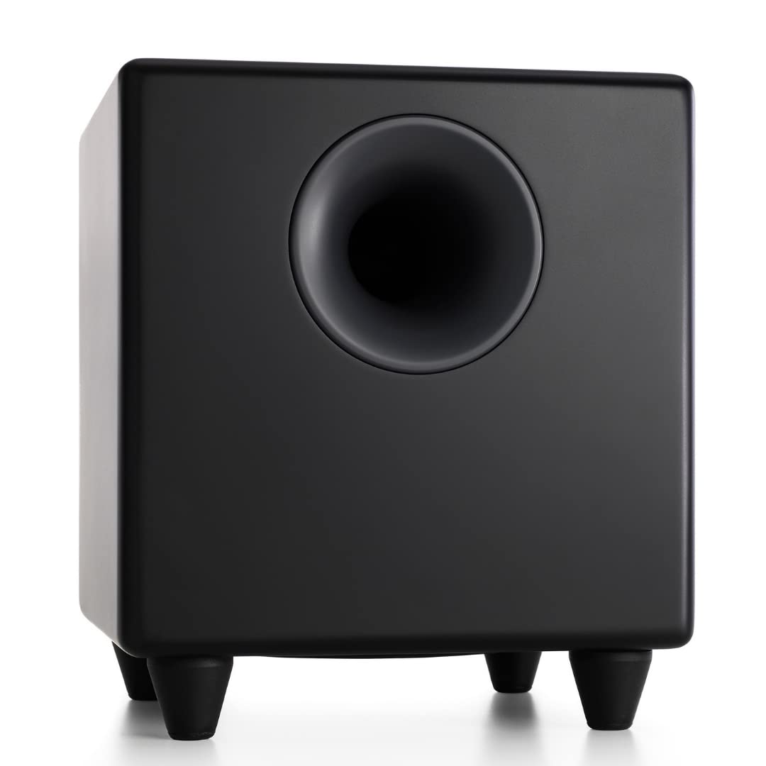 Audioengine S8 Powered Subwoofer Speaker - 250W 8-inch Home Subwoofer with Built-in Amplifier and Dual Audio Inputs for Home Speaker System (Black) Schwarz Angebot bei HelloDeals