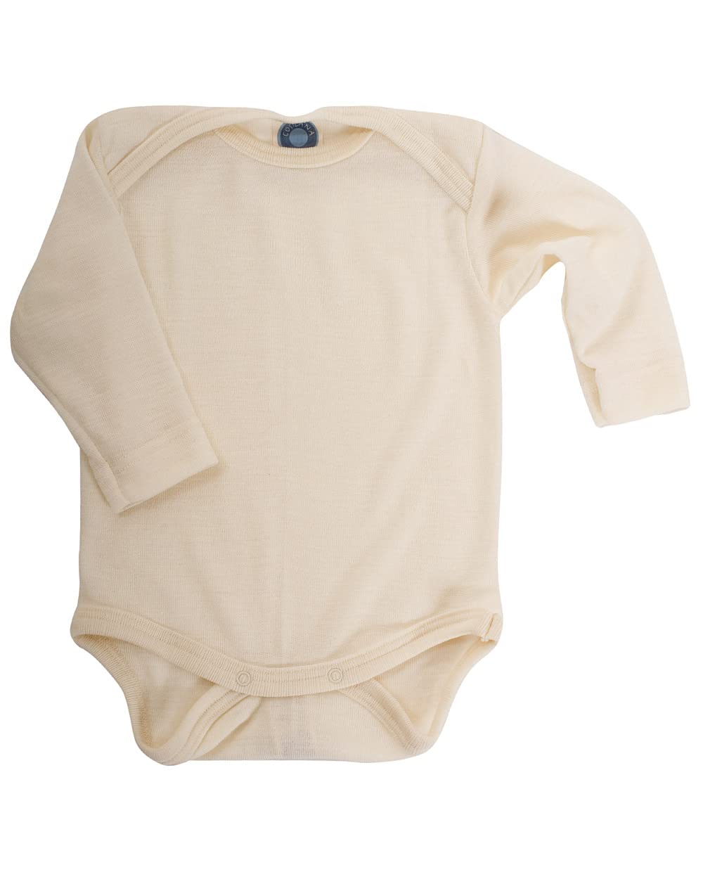Cosilana, Baby Body Langarm, 70% Wolle, 30% Seide 50-56 Natur Angebot bei HelloDeals