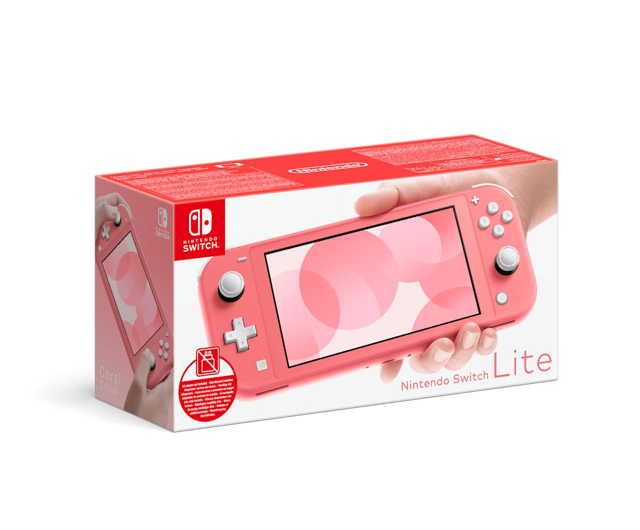 Nintendo Switch Lite Koralle (ohne Netzteil) Nintendo Switch Standard Angebot bei HelloDeals