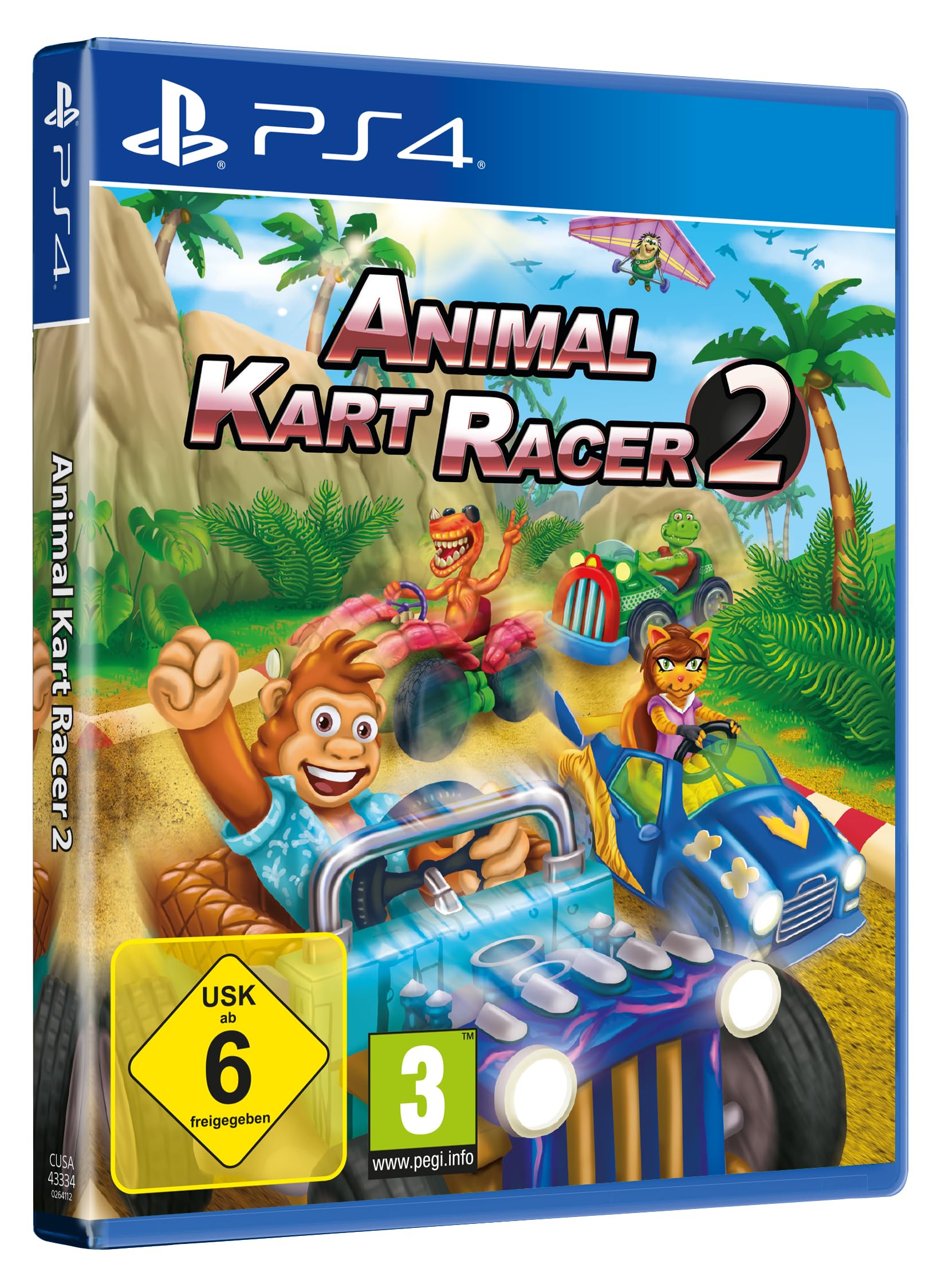 ANIMAL KART RACER 2 - Familien Rennspiel für PS4 Angebot bei HelloDeals