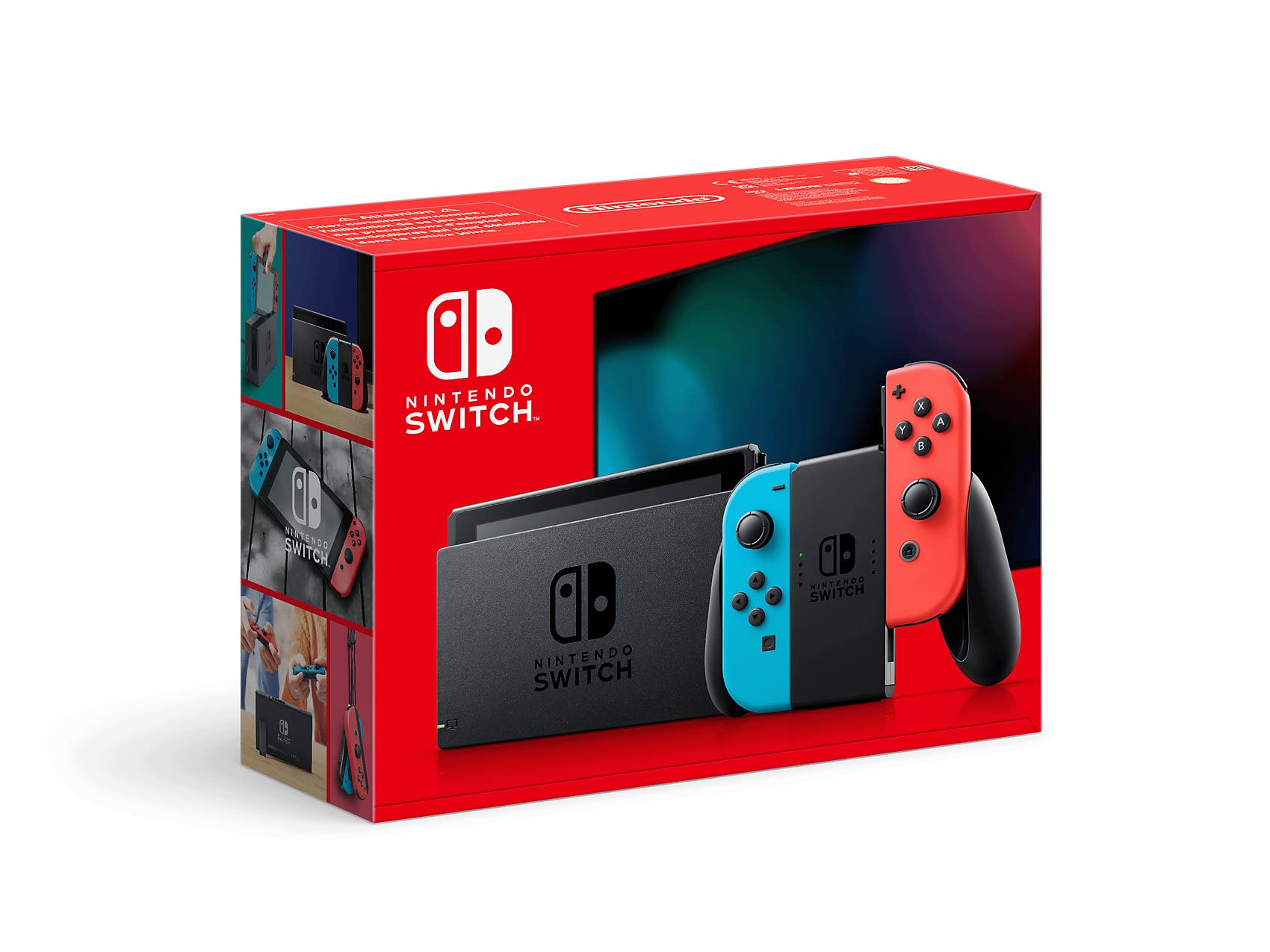 Nintendo Switch Konsole Neon-Rot/Neon-Blau (Neue Edition) Angebot bei HelloDeals