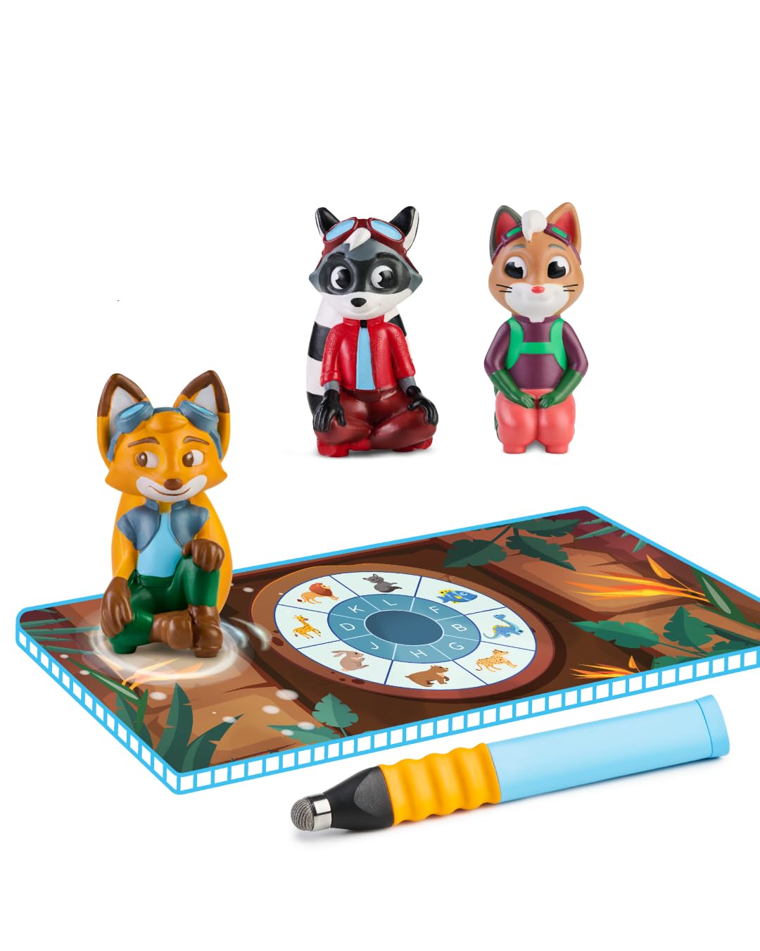 Edurino 3-in-1 Starterset | 3 Lernspiele | ab 4 Jahren | Digitales Lernspiel mit Mika Erstes Lesen & Schreiben, Robin Erste Zahlen & Mengen, Yuki Kreativität inkl. Stift Angebot bei HelloDeals