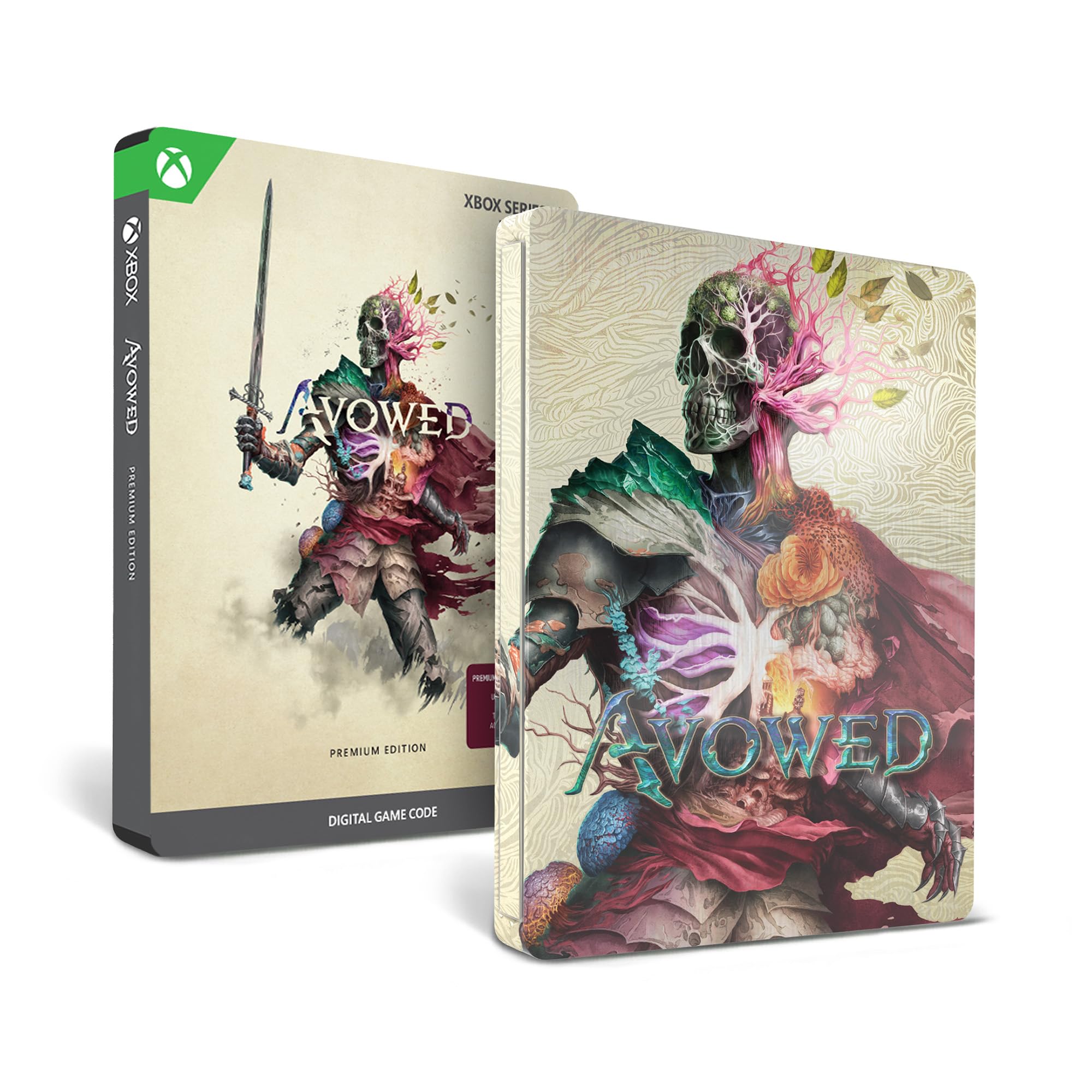 Avowed Premium Edition Steelbook - Download Code in der Box Xbox Series X|S und Windows Premium Angebot bei HelloDeals