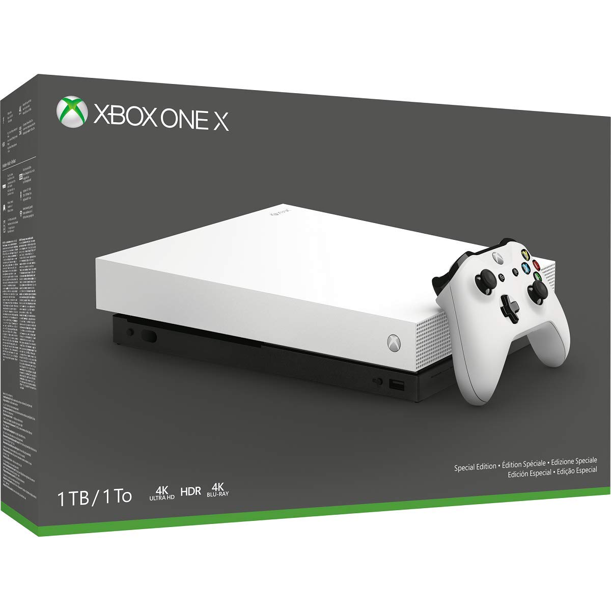 Xbox One X Robot White Special Edition (1TB) [video game] Angebot bei HelloDeals