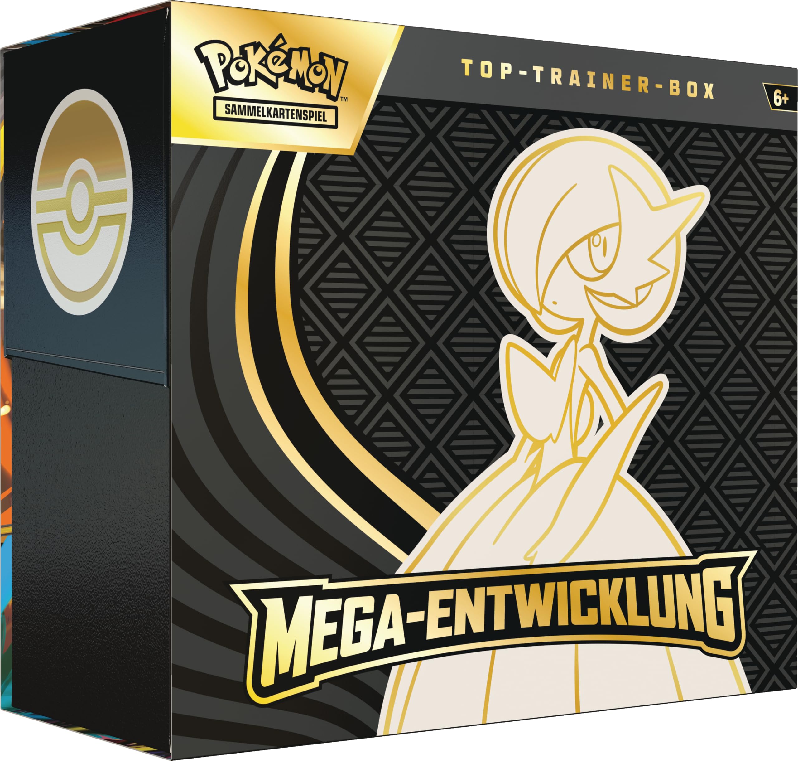 Pokémon-Sammelkartenspiel: Top-Trainer-Box Mega-Entwicklung: Guardevoir (1 Vollbild-Promokarte, 9 Boosterpacks & Zubehör) Angebot bei HelloDeals