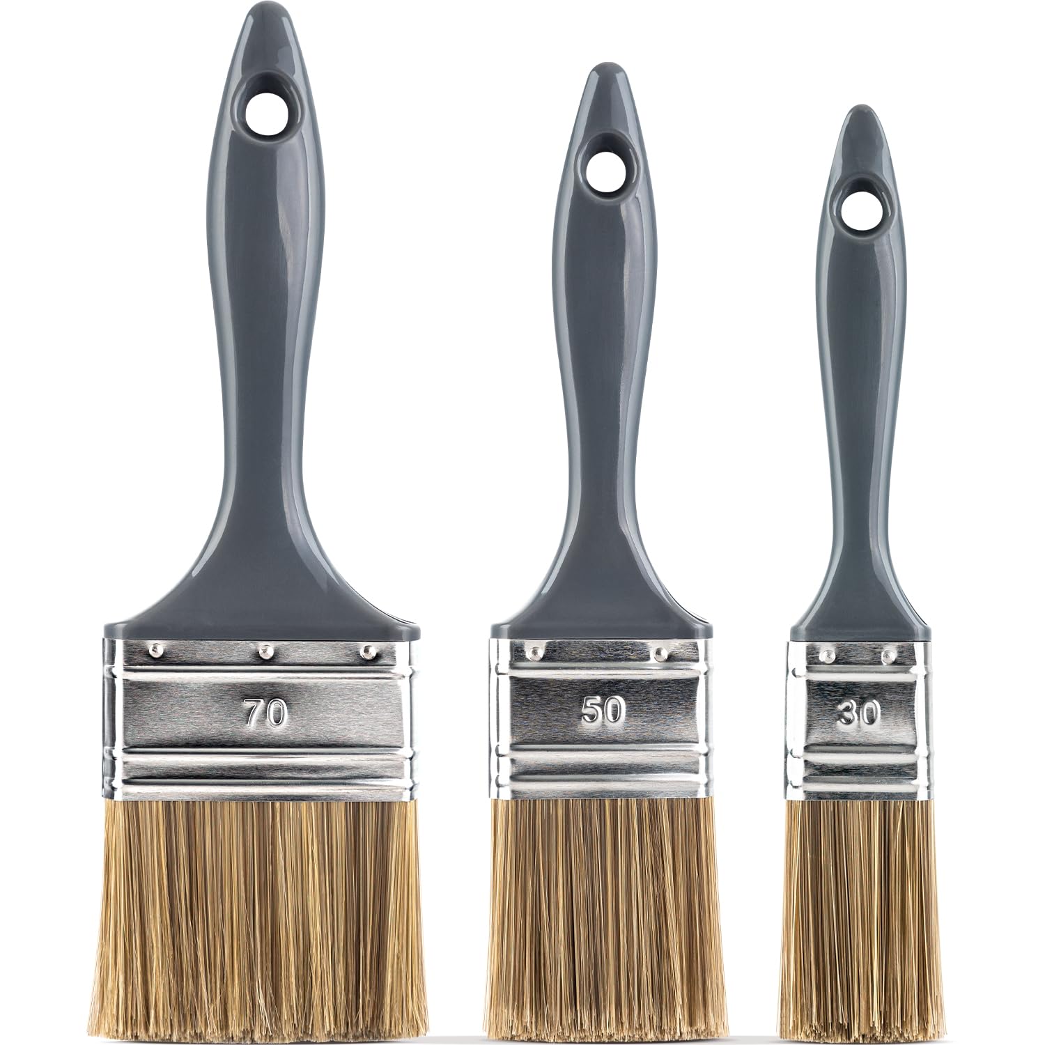 Color Expert 82650315, Lasurpinselset 30/50/70 mm Grau Angebot bei HelloDeals