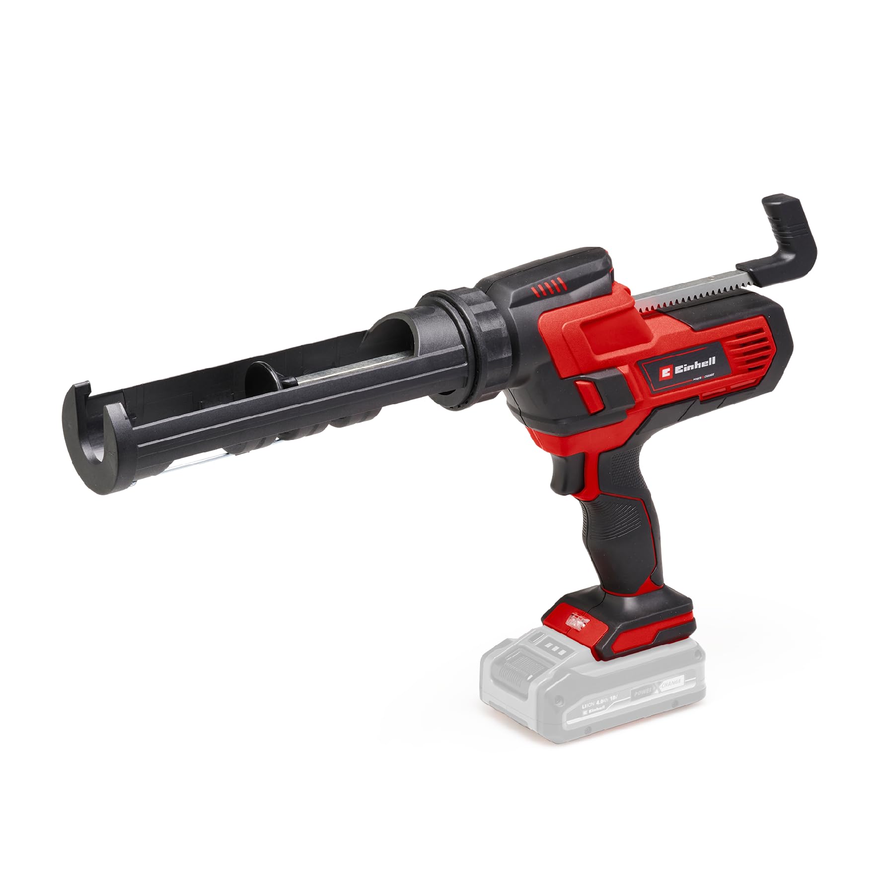 Einhell Akku-Kartuschenpistole TE-SG 18/10 Li-Solo Power X-Change (18 V, für 310 ml-Kartuschen, bis zu 2.000 N, einstellbare Drehzahl, ohne Akku) Angebot bei HelloDeals