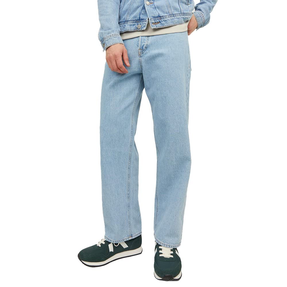 JACK & JONES Male Baggy Fit Jeans JJIALEX JJORIGINAL SBD 304 NOOS Baggy Fit Jeans 29W / 34L Blue Denim Angebot bei HelloDeals