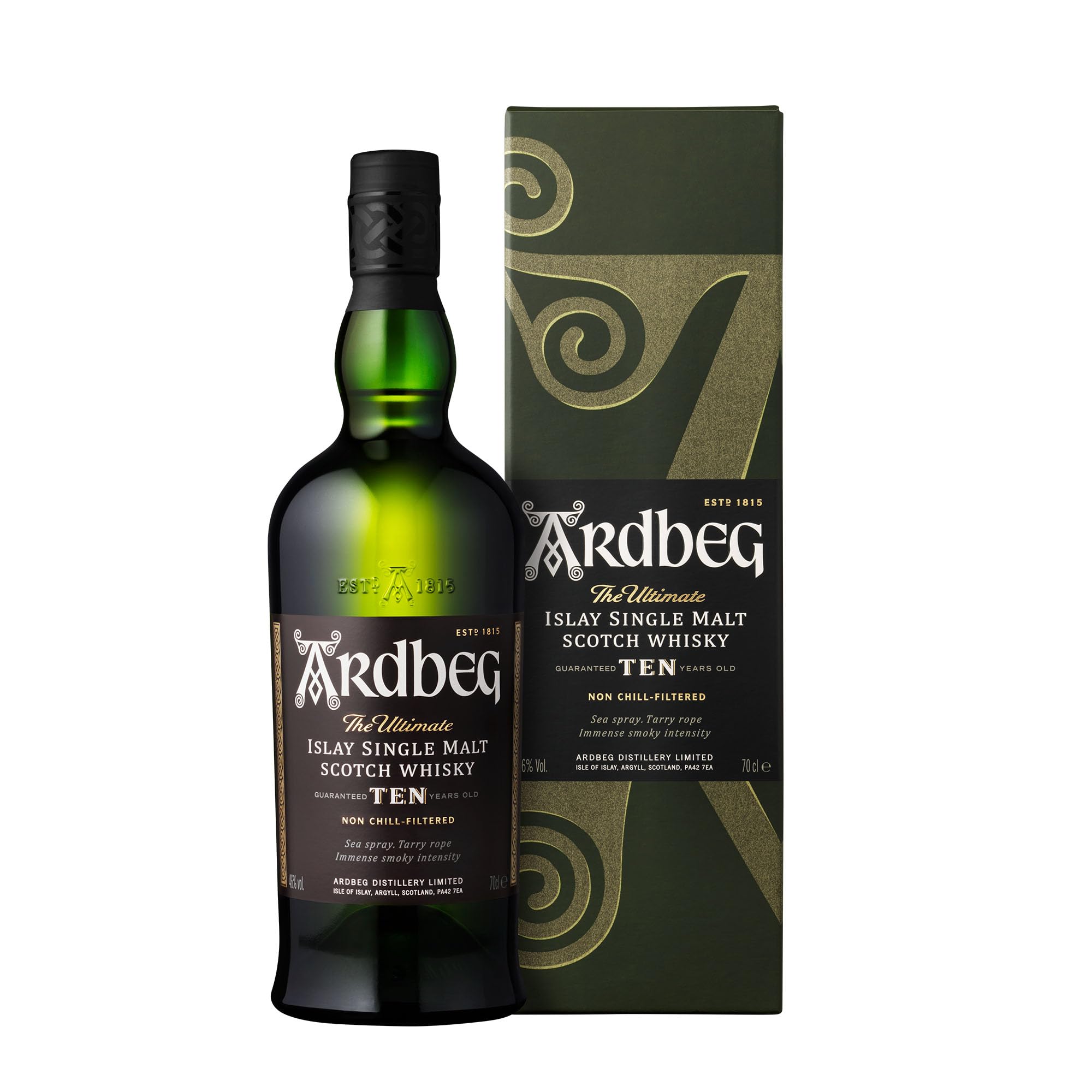 Ardbeg Ten Years Old Islay Whisky in Geschenkverpackung, 0,7L 1 Angebot bei HelloDeals