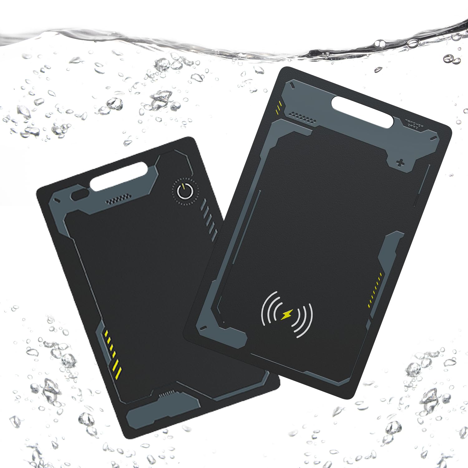 Tracker Android Tracking Card für Android Ultradünn Tracker Karte Android Kabelloses Laden Geldbörsenfinder kompatibel mit Google Find Hub(NUR Android )IP68 Wallet Tracker Android für Geldbörse Koffer Schwarz Angebot bei HelloDeals