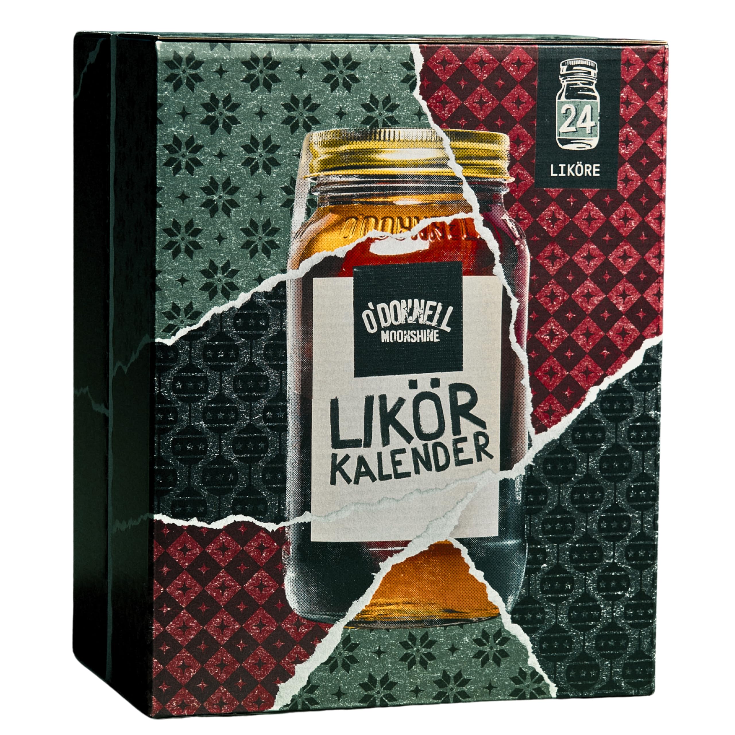 O'Donnell Shot-Adventskalender 2025 – Exklusives Moonshine Spirituosen Probierset (20ml) - Advent Calendar Füllung Männer mit Likör, Überraschungen & Adventsgeschenke Alkohol (limitiert) 1x Micro Adventskalender Angebot bei HelloDeals