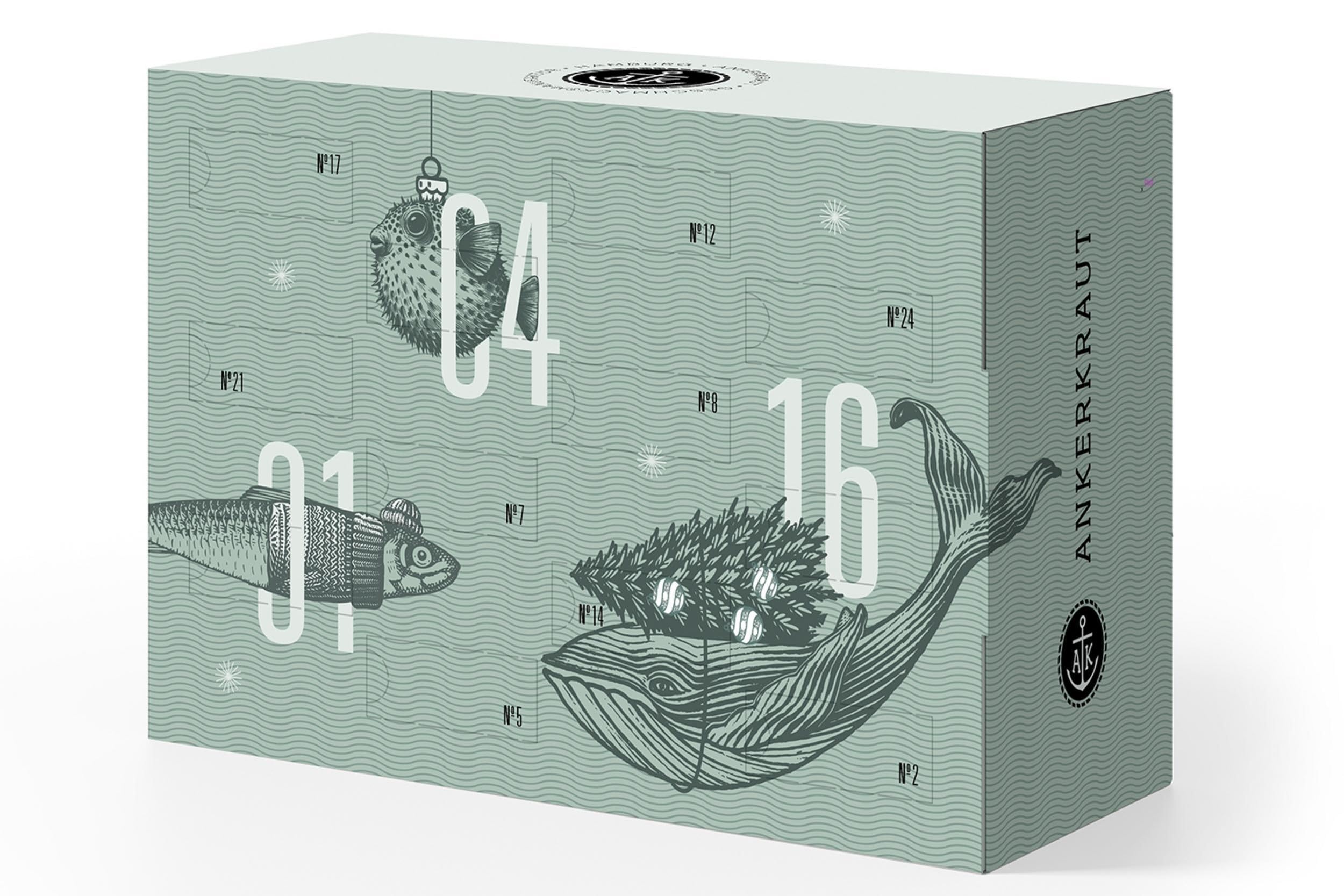 Ankerkraut "der Lütte" Adventskalender 2025, der perfekte Probier-Kalender mit 24 kleinen Gewürz-Überraschungen, 24 Türchen zum Öffnen, Gewürze-Ideen, Adventskalender für Frauen, Männer, Div. Angebot bei HelloDeals