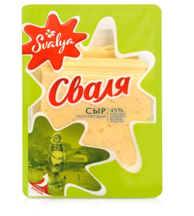 Halbharter Käse Schnittkäse in Scheiben Svalya 45% Fett 200g Angebot bei HelloDeals