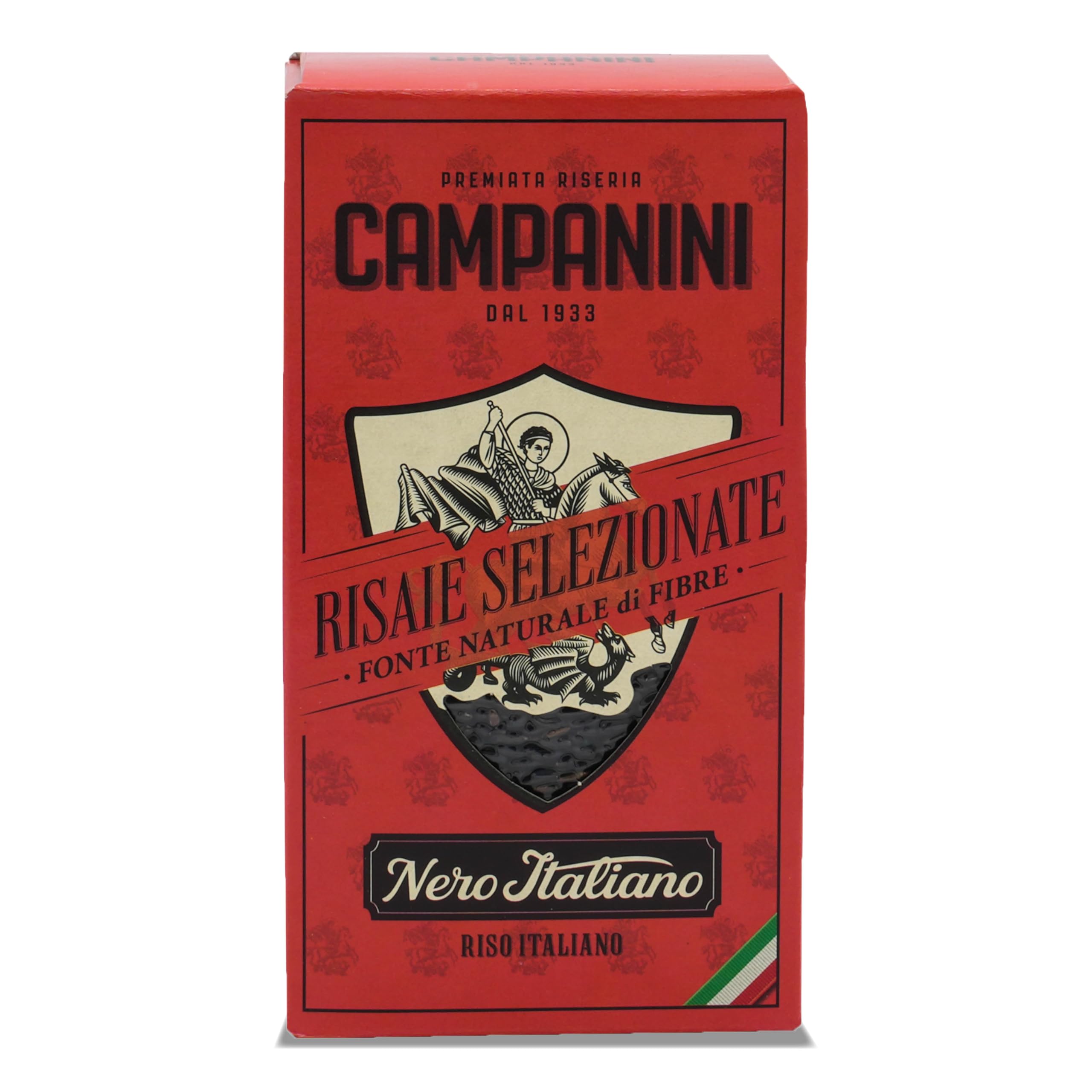 RISO NERO Schwarzer Reis RISERA CAMPANINI 500g aus Italien orientalischer Reis 500g Schwarzer Reis (Nero Italiano) Angebot bei HelloDeals