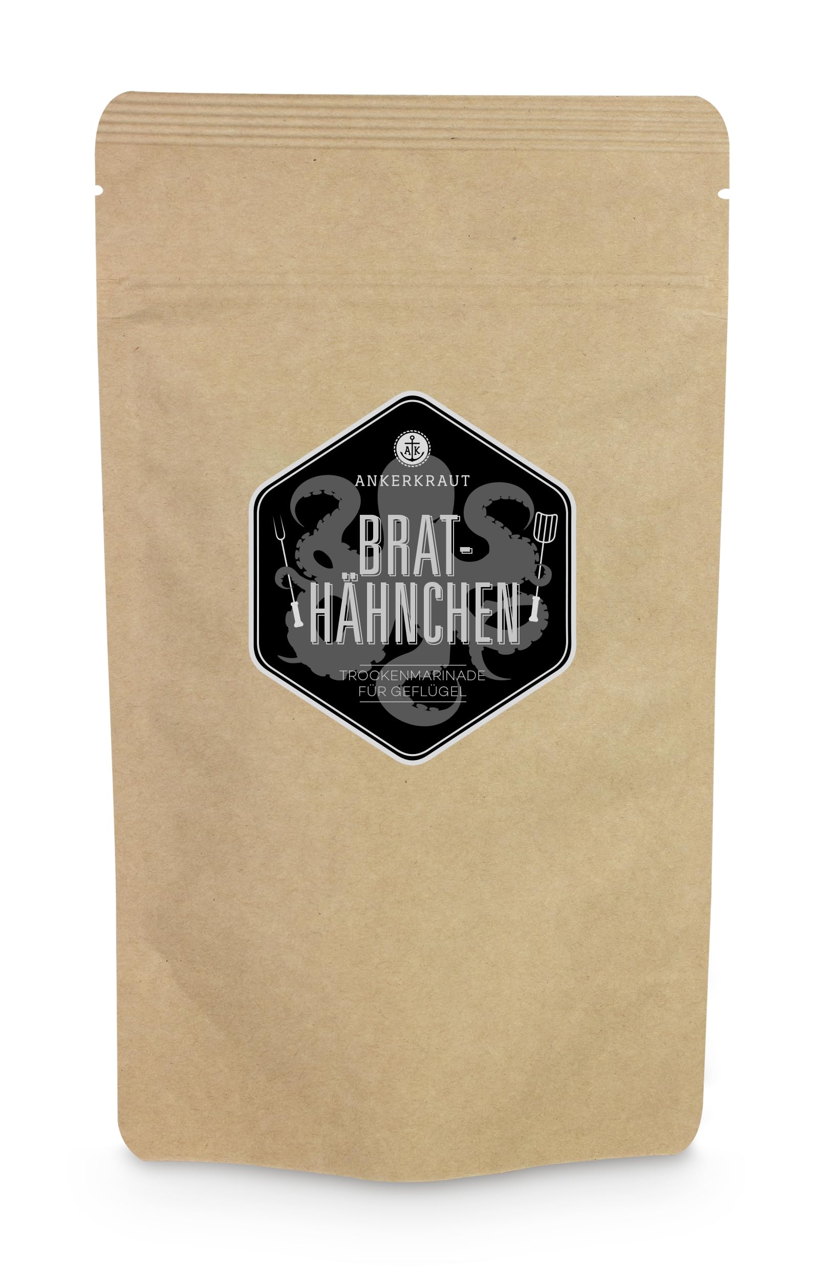 Ankerkraut Brathähnchen, Marinade, Gewürzsalz für knuspriges Hähnchen, leckeres Chicken vom Grill oder aus dem Ofen, 250 g im aromadichten Beutel 250g Beutel Angebot bei HelloDeals