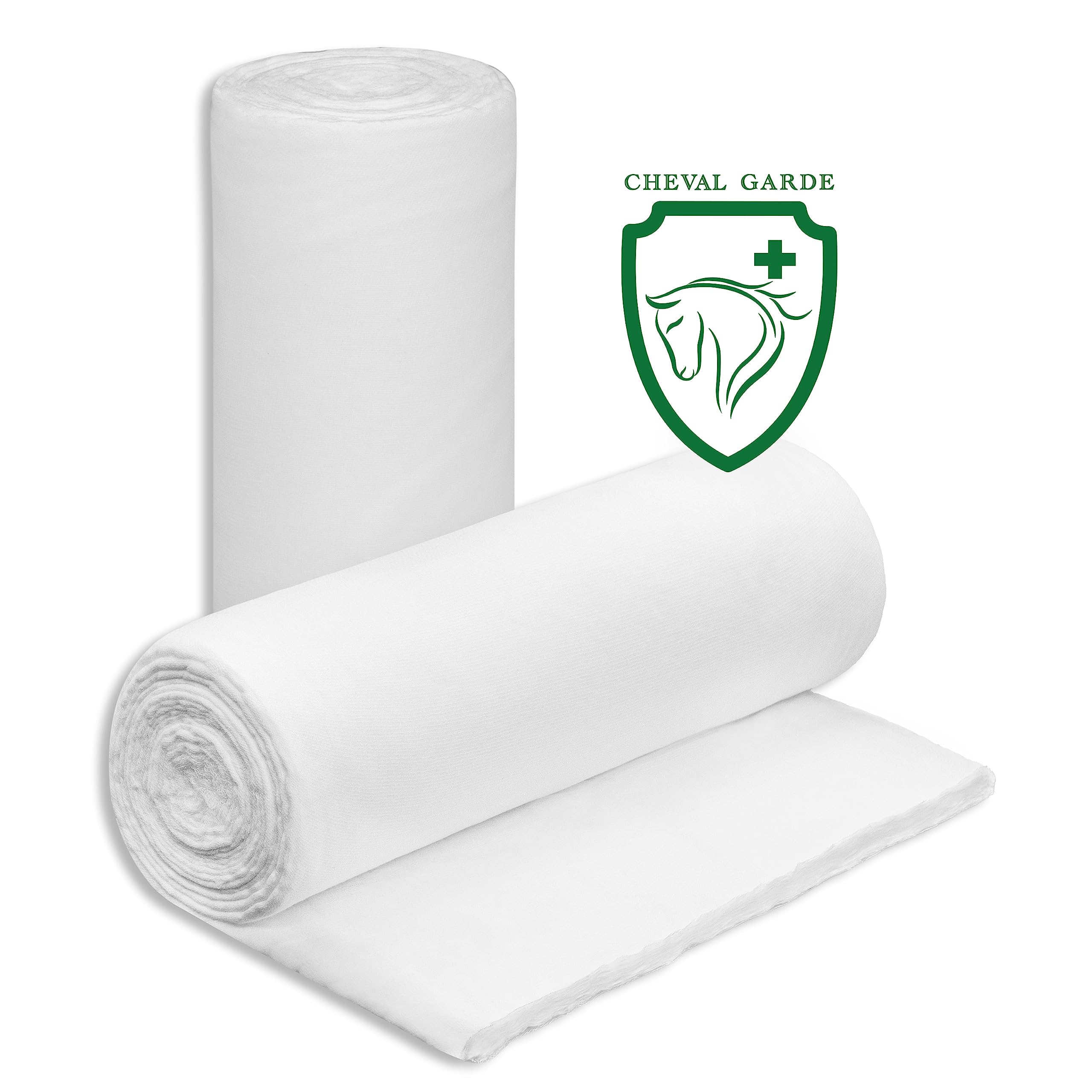 CHEVAL GARDE® Mullwatterolle Pferd 40cm x 5m | Verbandwatte für die Stallapotheke | Zuverlässige Erste Hilfe für dein Pferd Angebot bei HelloDeals