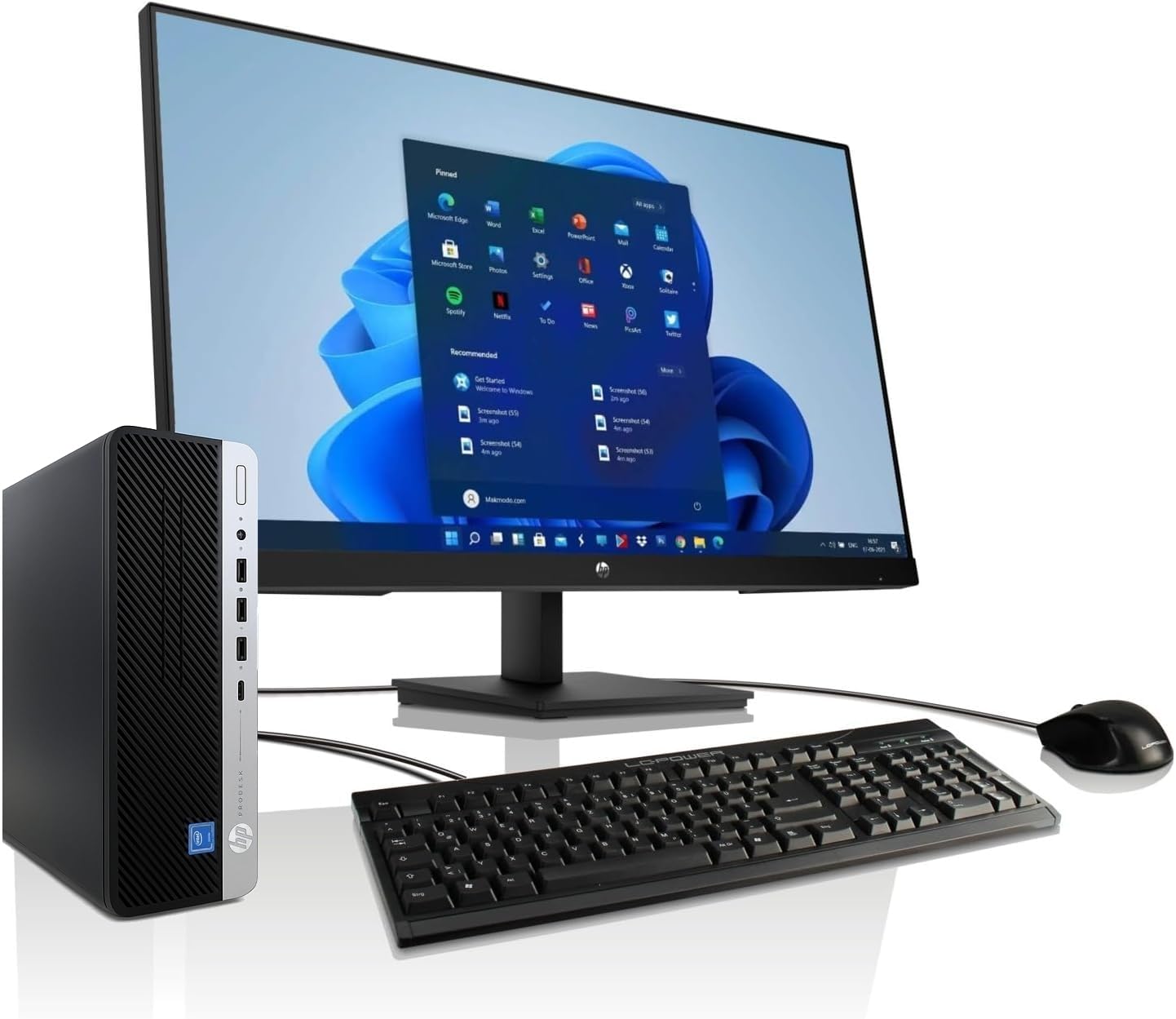 All-in-One Paket HP 27-Zoll Core i5 Computer mit 3 Jahren Garantie! Intel Core i5 6500 Quad Core, 3.6 GHz, 16 GB DDR4, 512 GB SSD, WLAN, USB 3, USB-C, Windows 11, MS Office – 8032 HP All-In-One Paket 27" - Core i5 - Win11 Intel Core i5 Angebot bei HelloDeals