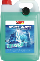 SONAX AntiFrost+KlarSicht IceFresh Gebrauchsfertig bis -20° C (5 Liter) schneller, schlierenfreier & effektiver Scheibenreiniger für den Winter | Art-Nr. 01335410 Angebot bei HelloDeals