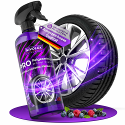 NIVOLOX AUTOMOTIVE Pro Felgenreiniger • Säurefrei und PH-neutral • Kraftvolle Felgenreinigung mit Wirkindikator • für alle Felgentypen geeignet • 750 ml Sprühflasche mit Hightech-Formel und Beerenduft Angebot bei HelloDeals