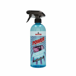 NIGRIN POWER Scheiben-Reiniger, Innen- und Außenreinigung, mit Nikotinlöser, entfernt Fingerabdrücke, Reinigung ohne Schlieren und Streifen, reduziert Blendeffekte und Lichtreflexionen, 750 ml Angebot bei HelloDeals