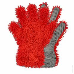 NIGRIN 20282 Autowaschhandschuh mit Insektennetz I Saugfähigste Mikrofaser I Für Auto, Fahrräder, Motorräder, Boote Angebot bei HelloDeals