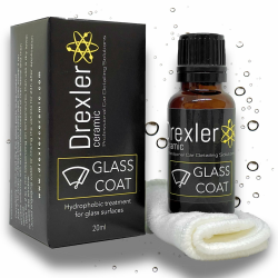 Drexler Ceramic Glass Coat 20ml – Keramikversiegelung Auto Scheiben – Windschutzscheibe Fenster Spiegel Spray Hydrophob Nano Beschichtung bis zu 2 Jahre Schutz Angebot bei HelloDeals
