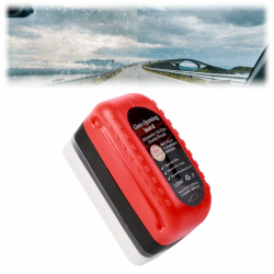 Multifunktionale KFZ-Ölfilm-Reinigungsbürste, 120ML Ölabweisende Folie für Autoscheiben, Windschutzscheiben Glas Ölfilm Reiniger, Ölfilmentferner Autoglas zur Verbesserung der Klarheit Sichtbarkeit Angebot bei HelloDeals