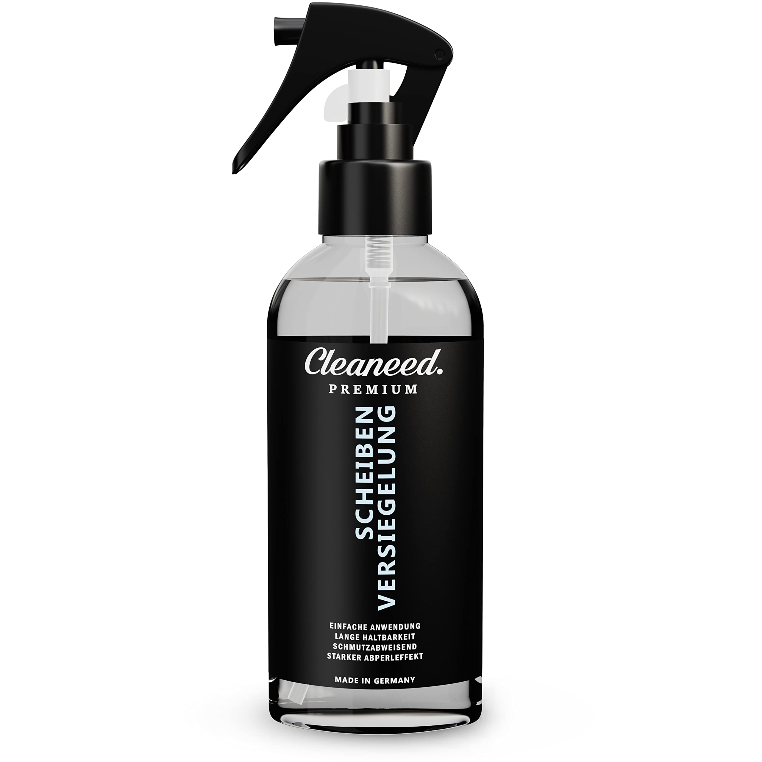 Cleaneed Premium Scheibenversiegelung Auto – [Made in Germany] – Einfache Anwendung und Lange Haltedauer mit starkem Abperleffekt - Regenabweiser Spray, Windschutzscheiben Versiegelung Angebot bei HelloDeals