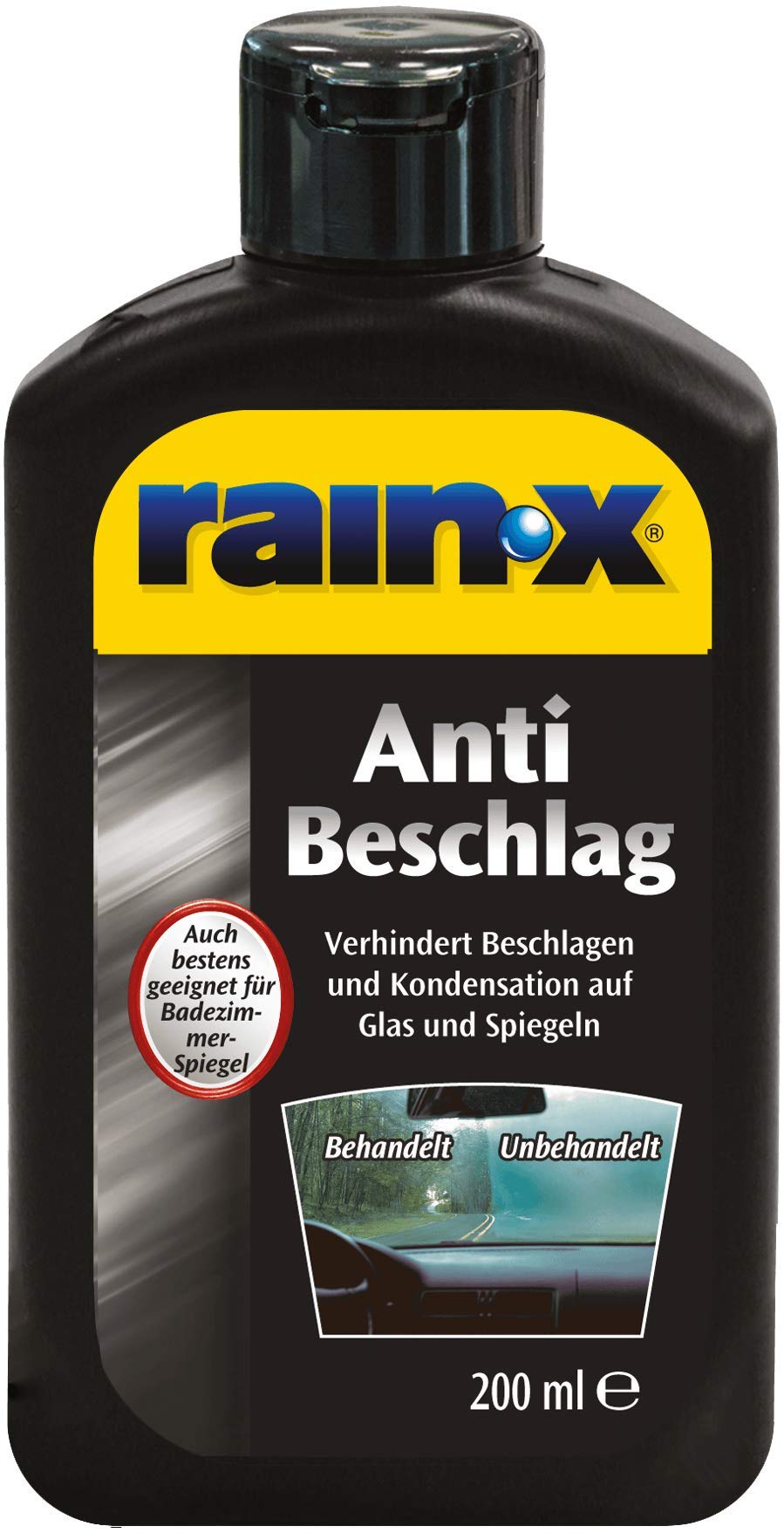 Rain-X Anti-Beschlag - Anti Fog Spray für Auto-Innenräume, Fenster, Spiegel & Duschen - Effektiver Schutz vor Beschlagen - 200 ml Angebot bei HelloDeals