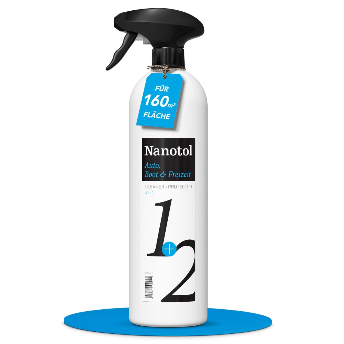 Regenabweiser, Scheibenversiegelung - Nanotol Auto, Boot & Freizeit 2in1 Cleaner und Protector = Reinigung und Nanoversiegelung (1000ml) 1 l (1er Pack) Angebot bei HelloDeals