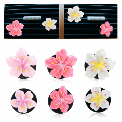 Tyqour 6 Stück Gänseblümchen Blume Auto Lufterfrischer Clip Air Outlet Lüfterfrischer Vent Clips Frauen Auto Parfüm Diffusor, Autozubehör Innenraum Deko Frauen Auto-Dekorationszubehör Innen Angebot bei HelloDeals