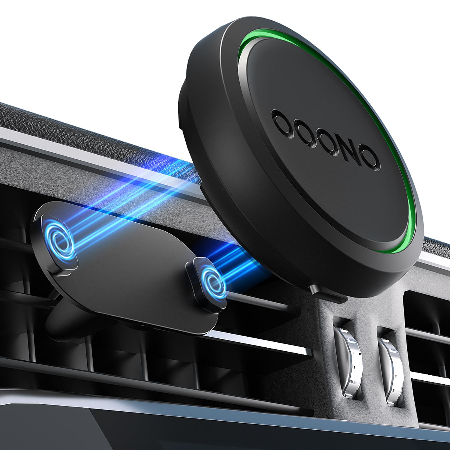 ALAFLY Magnetische Auto-Lüftungsgitterhalterung Metall für OOONO CO-Driver NO2, Einteilige Integrierte Magnet Halterung Kompatibel mit OOONO 2 Blitzerwarner, für Alle Autos Lüftungsöffnungen Angebot bei HelloDeals