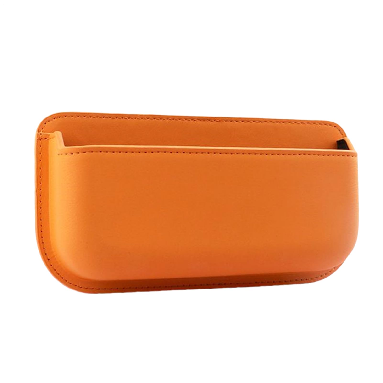Generico Seitentasche für Auto | Selbstklebender Organizer für Sitz für kleine Gegenstände | Mehrzwecketui für Brillen, Karten, Handys und kleine Gegenstände | für Auto LKW SUV Orange Angebot bei HelloDeals