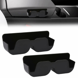 YGKYMVW Brillenhalter für Auto Brillenablage, 2 Stück Brillenetui Auto Sonnenbrillenhalter Auto Aufbewahrung Halterung Selbstklebend mit Filzpolsterung, Sonnenbrillen Halterung für Alle Fahrzeuge Angebot bei HelloDeals