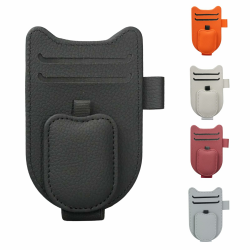 BURENZHAYA Brillenhalter für Auto Sonnenblende, Auto Sonnenbrillenhalter, Leder Auto Multifunktionaler Aufbewahrungsclip,– Auto Visier Kartenclip Organizer – Brillenclip Auto Zubehör (Schwaz) Angebot bei HelloDeals