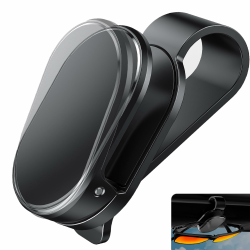 NEWZEROL Einhand Clip Brillenhalter für Auto Sonnenblende, Einhändiger Zugriff und Aufbewahrung, Minimalistischer Auto-Brillenclip, Universelles Auto-Zubehör für Die Meisten Brillen und Sonnenbrillen Angebot bei HelloDeals