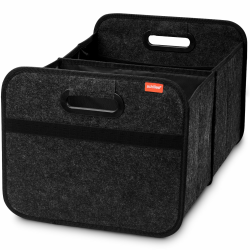 Achilles Auto-Faltbox XL - Filz-Kofferraumtasche Mit Großem Stauraum - Einkaufstasche - Aufbewahrungsbox für Organisiertes Verstauen (Anthrazit) Angebot bei HelloDeals