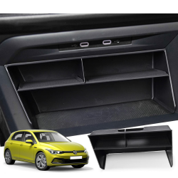 GAFAT Kompatibel mit VW Golf 8 8.5 GTI GTE GTD Alltrack R Variant 2020-2024 2025 Mittelkonsole Ablagefächer, Golf 8.5 MK8 Multifunktionale Aufbewahrungsbox Interieur Organizer Tray, Golf 8 Zubehör Mittelkonsole Organizer Mittelkonsole Angebot bei HelloDeals