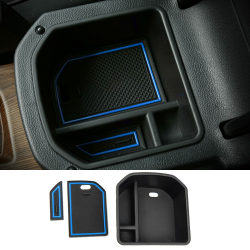 CDEFG Kompatibel mit VW T-ROC 2018-2023 2024 T ROC Armlehne Multifunktionaler Aufbewahrung Auto Center Console Organizer Tray Innenraum T ROC 2023 Zubehör (Blau) Angebot bei HelloDeals