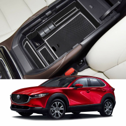 LFOTPP Kompatibel mit Mazda CX-30 Mittelkonsole Aufbewahrungsbox, CX-30 Armlehne Organizer Tray Mittelarmlehne Handschuhfach, CX-30 Zubehör Storage Box (Weiß) Angebot bei HelloDeals