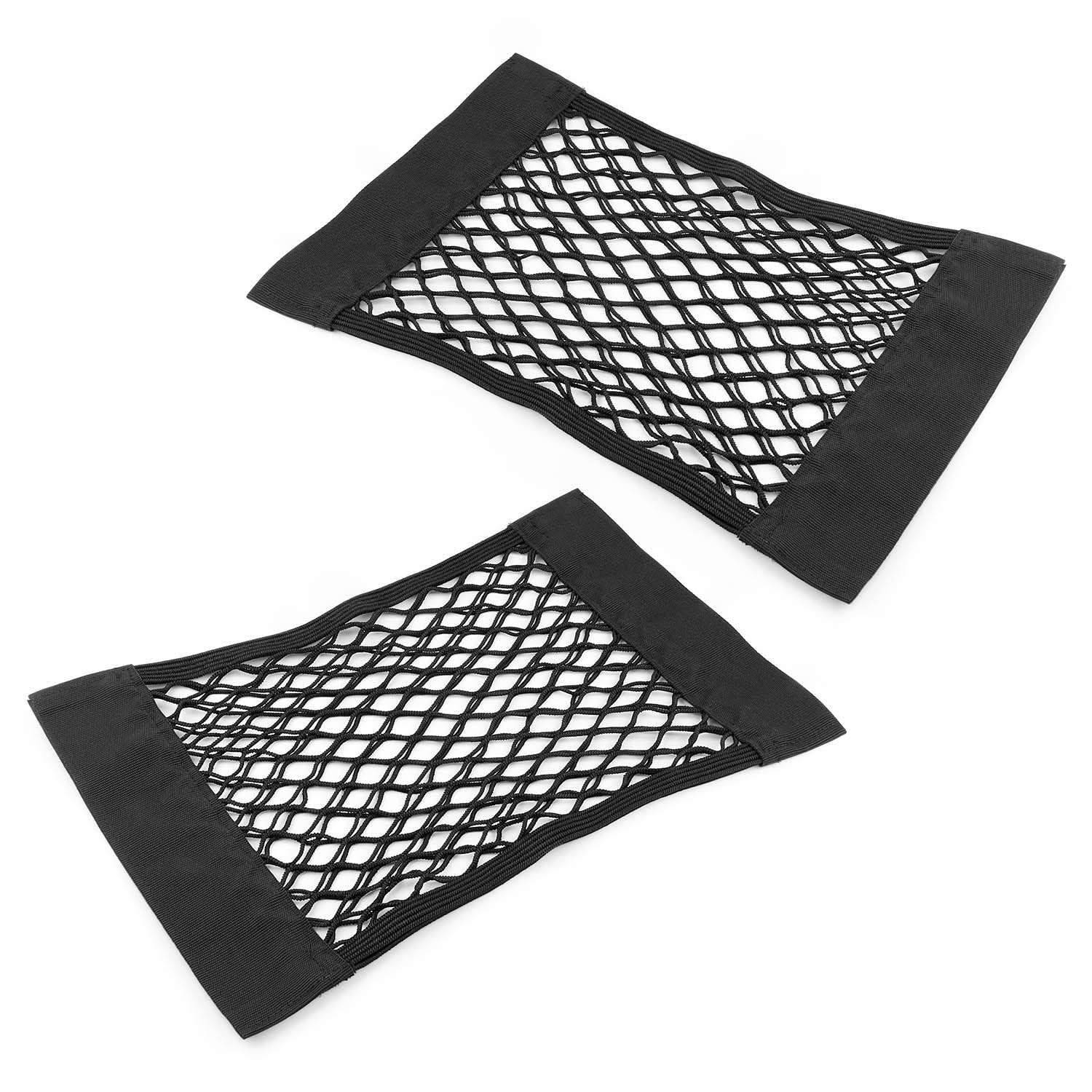 GEBAUM Kofferraum-Organizer, 2 Stück Autozubehör, 38 × 25 cm Kofferraum-Taschen, Klettverschluss, Aufbewahrung für Flaschen, Lebensmittel und das Nötigste Angebot bei HelloDeals