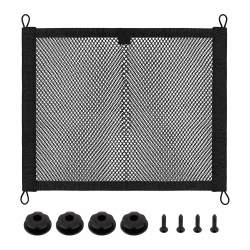 Xzenuo Gepäcknetz Auto, Elastisches Doppelschicht Aufbewahrungsnetz Organizer Netz für Wohnmobil Kofferraum, Van, Boote & Haushalt, Netztasche Ablagenetz Car Nets (42 * 36cm*1) 42*36cm*1 Angebot bei HelloDeals