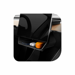 Spigen Tesla Model Y (~2024) und Model 3 (2021-2023) Aufbewahrungsbox unter dem Bildschirm Tablet Organizer Box Tablet Halterung Aufbewahrung entworfen für Tesla Model Y und 3 Zubehör Angebot bei HelloDeals