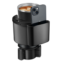 TYKOR Auto Getränkehalter, Becherhalter Auto mit Verstellbarer Basis, Flaschenhalter Auto Kompatibel mit Stanley 0.4/0.47/0.75/0.89/1.2L, Andere Große Flaschen 0,4-1,5 L (7,0-10,7 cm) Angebot bei HelloDeals