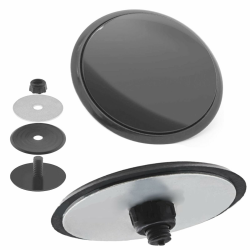 Buaak 32mm Blindstopfen für Heckscheibenwischer, Heckscheibenwischer Abdeckung, Scheibenwischer Abdeckung, Heck Scheiben Wischer Antenne Abdeckung, für ALLE Fahrzeutypen Angebot bei HelloDeals