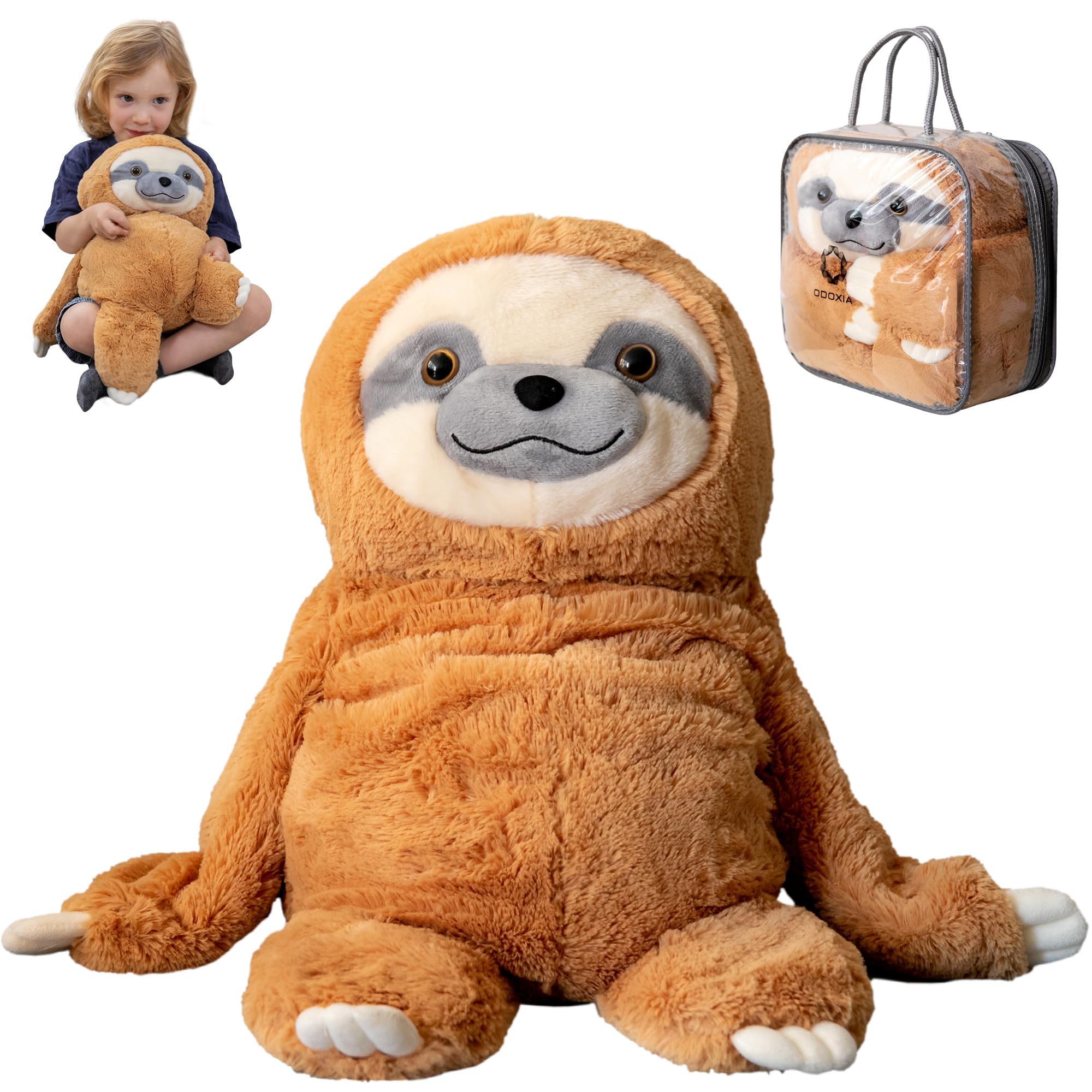 ODOXIA Weighted Stuffed Animal | 2.2KG Anxiety Kuscheltier | Weighted Anxiety Animals | Therapeutisches Kuscheltier mit Gewicht | Weighted Plushie Angebot bei HelloDeals